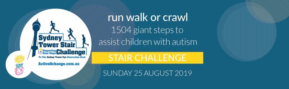 Fundraising: Sydney Tower Stair Challenge Supporting Giant Steps 